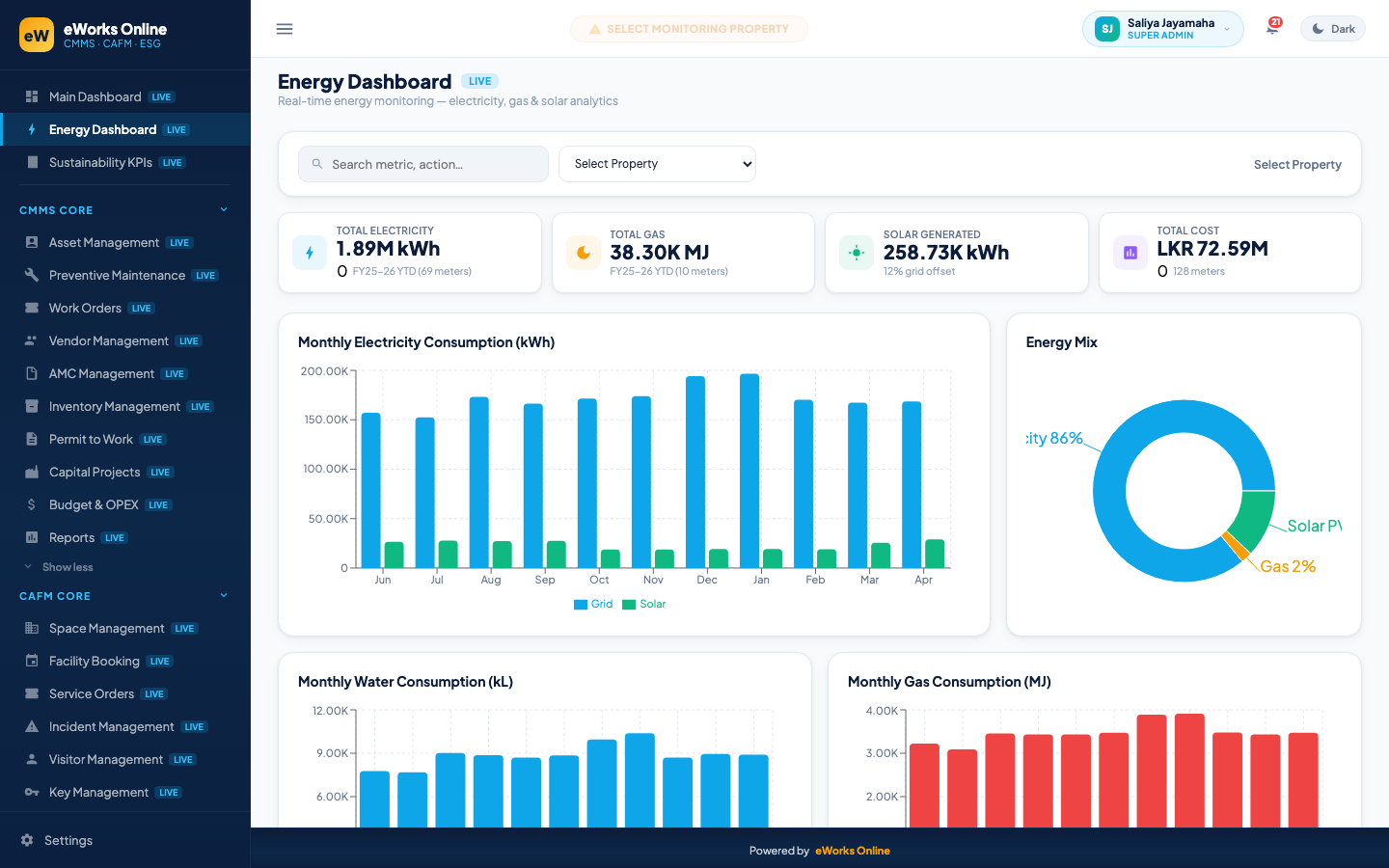 Energy Dashboard