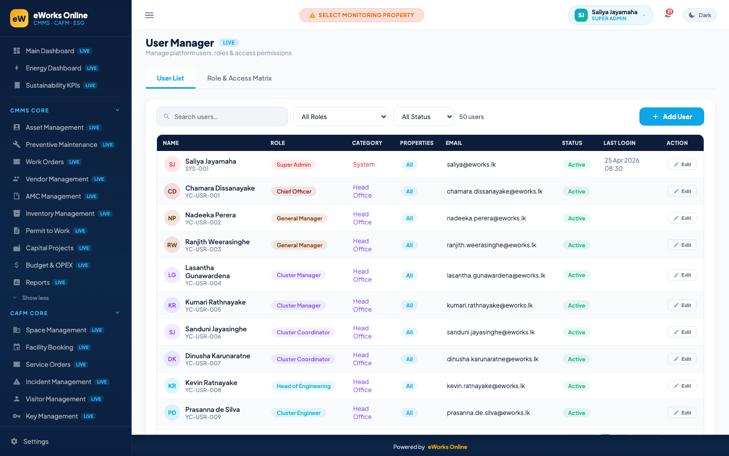User Manager